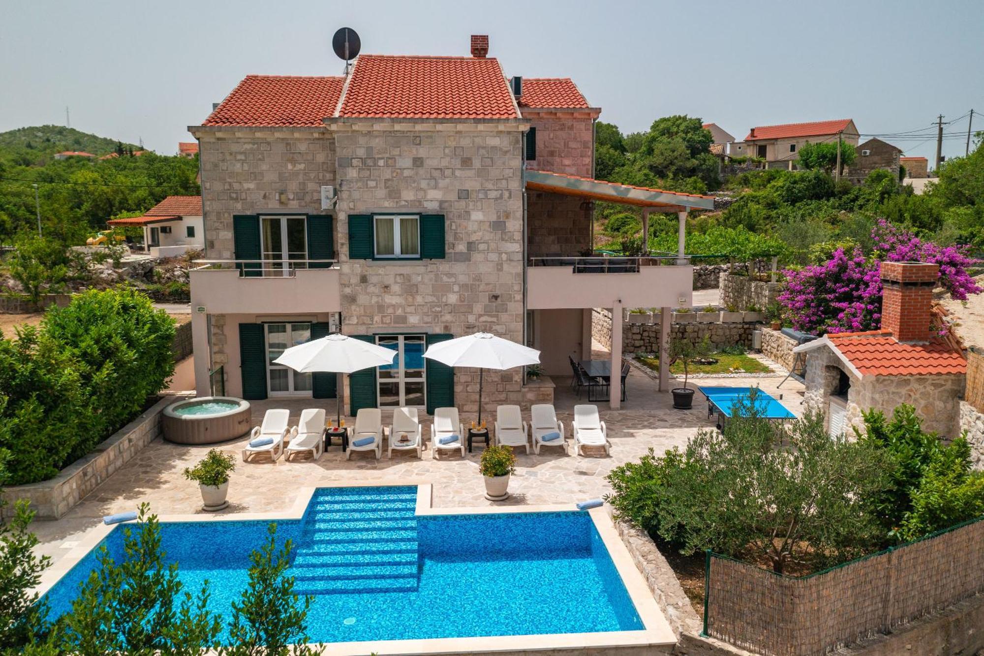 Villa Petmat - With Private Pool And 6 Bedrooms Дубровник Екстериор снимка